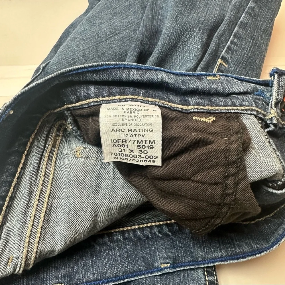 Vintage Wrangler FR Flame Resistant Jeans | Western Workwear Utility Denim